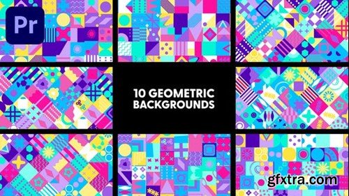 Videohive Geometric Backgrounds 43572225