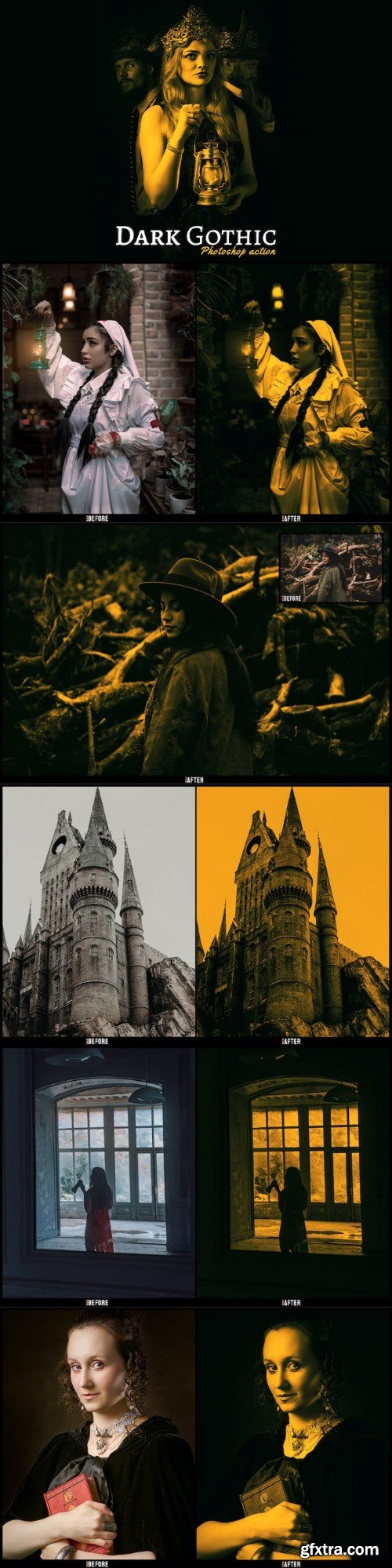 Dark Gothic - Photoshop Action
