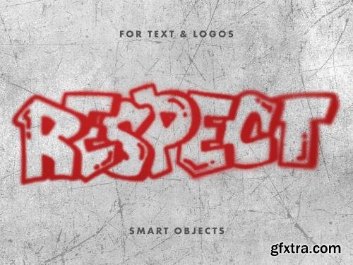 Street Graffiti Text Effect Mockup 546561146