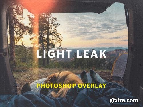 Light Leak Camera Effect Mockup 546558116