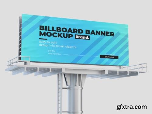 Giant Billboard Banner Mockup 546532761