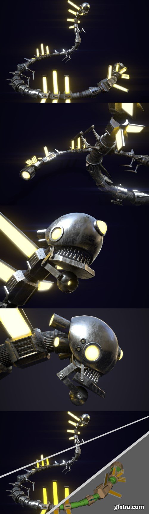 Robot Cobra 3D model