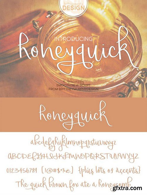 honeyquick Font