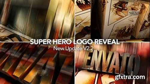 Videohive Super Hero Logo Reveal Title V2 31284906