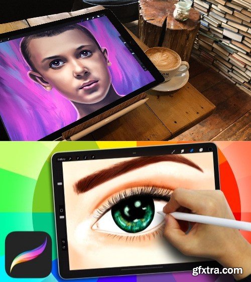 Complete Procreate Course: Color Theory and Facial Features