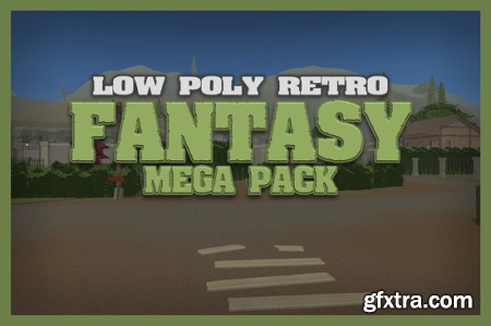 Unity Asset - LOW POLY RETRO FANTASY Mega Pack v4.1.1