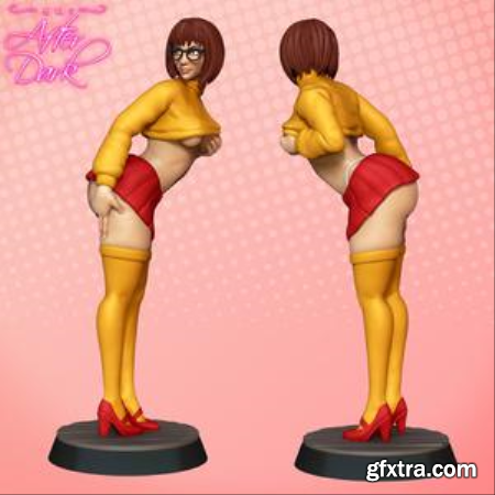 Velma Pinup Statuette – 3D Print Model