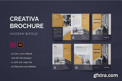 Creativa - Bifold Brochure