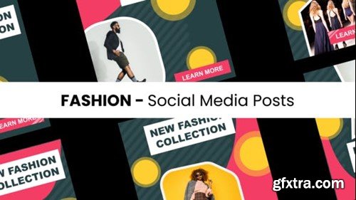 Videohive Fashion - Social Media Posts 43683284