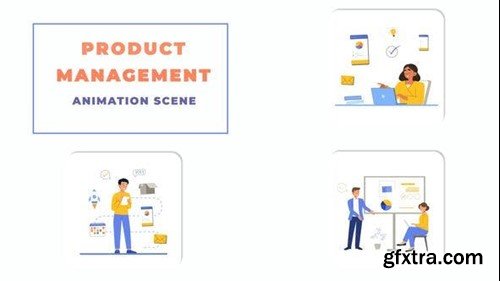 Videohive Product Management Animation Scene 43720990