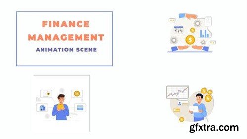 Videohive Finance Management Explainer Animation Scene 43721010