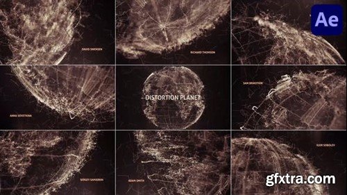 Videohive Destruction Planet for After Effects 43567017