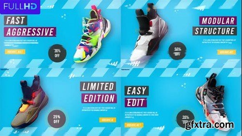 Videohive Sneakers Sale Promo 43662813