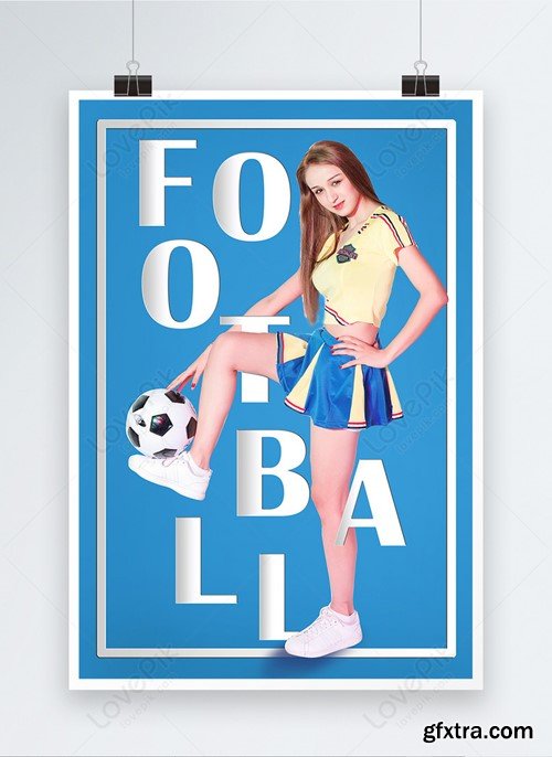 Soccer Baby Sports Poster Template 400168252