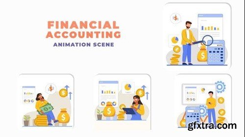 Videohive Financial Accounting Explainer Animation Scene 43784841