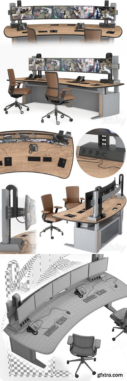 Vertiv Knurr Ergocon control desk | Corona
