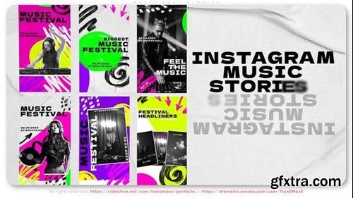 Videohive Music Fest Stories 43783780