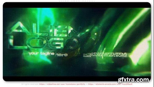 Videohive Alien Logo Reveal 43804015