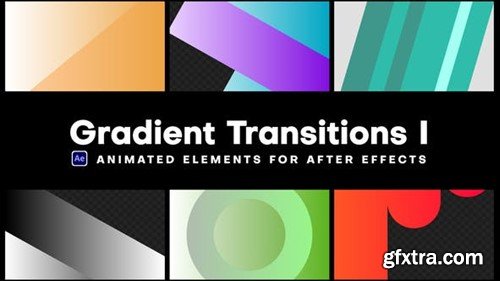 Videohive Gradient Transitions I 43803980