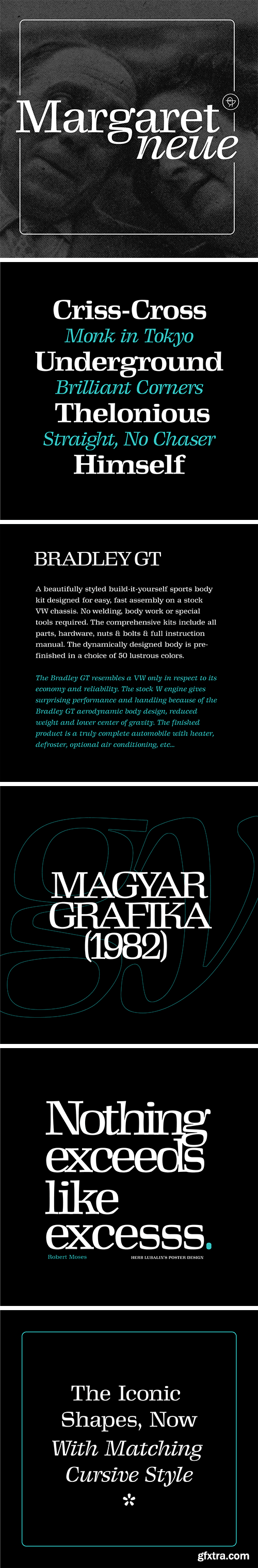 Margaret Neue Typeface