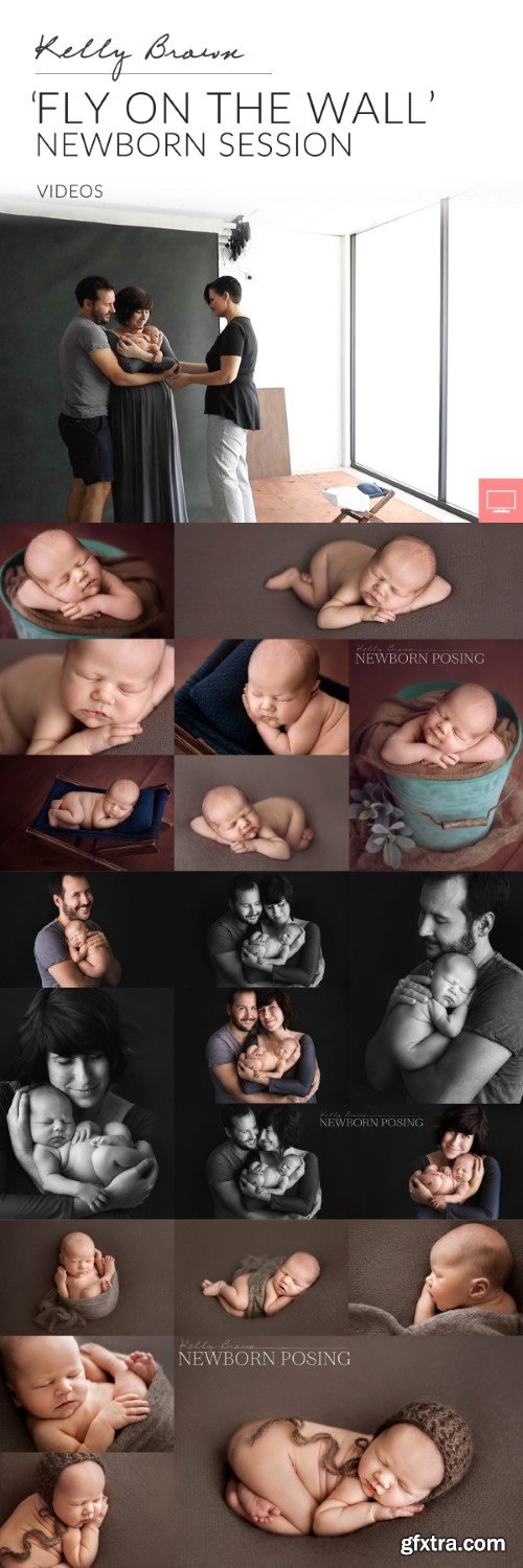 NewbornPosing - Kelly Brown - Fly On The Wall – Newborn Session