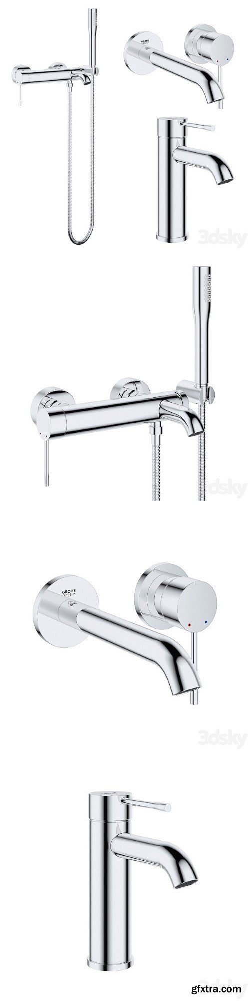 Mixer Taps Grohe Essence 02 | Vray