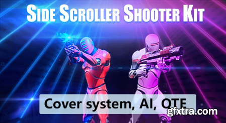 Unreal Engine Marketplace - Side Scroller Shooter Kit (4.12 - 4.15, 4.17 - 4.27)