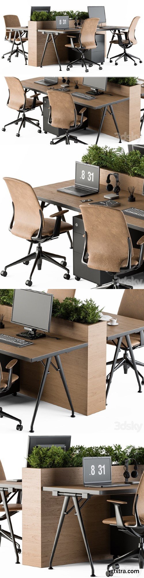 Office Furniture Employee Set 29
