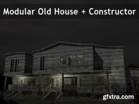 Unity Asset - Modular Old House 1.0