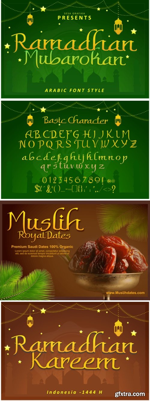 Ramadhan Mubarokan Font