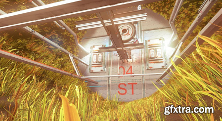 Unreal Engine Marketplace - Pro-TEK SciFi VR Space Station #3 (4.15 - 4.27)