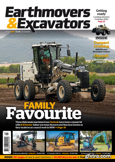 Earthmovers & Excavators - Issue 408, 2023