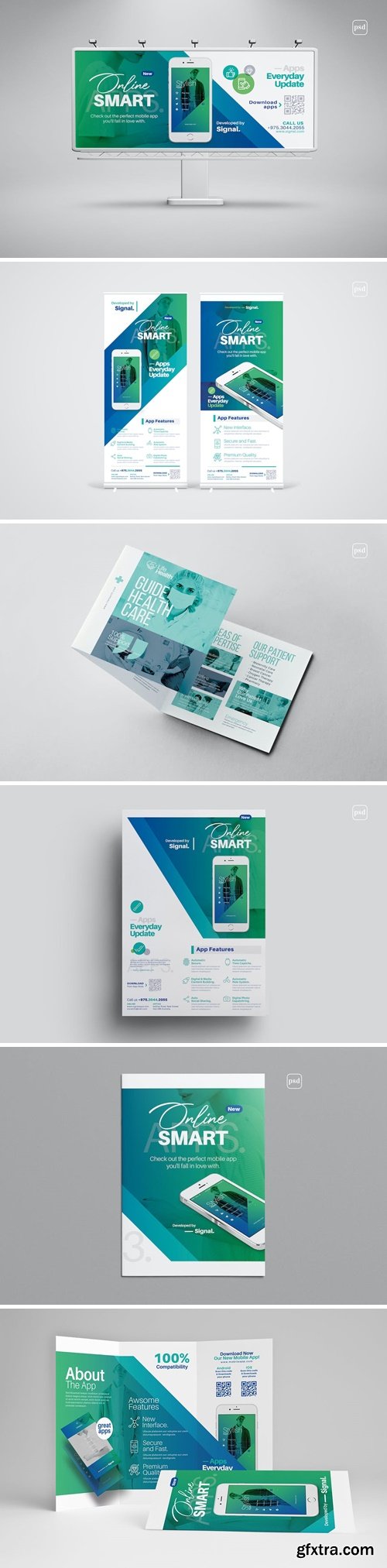 Mobile Apps Graphic Pack Template