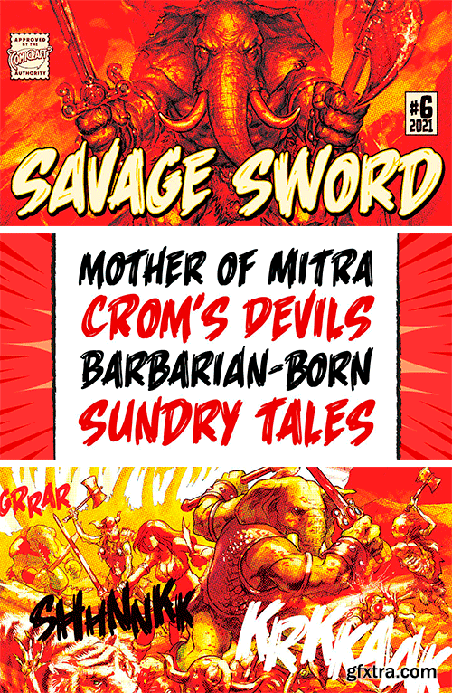 Savage Sword Font Family