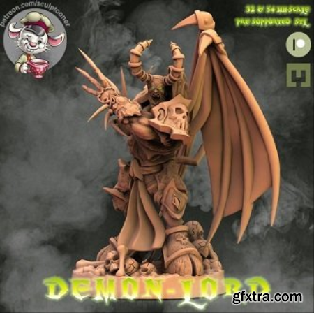 Demon Lord Warcraft Demon – 3D Print Model