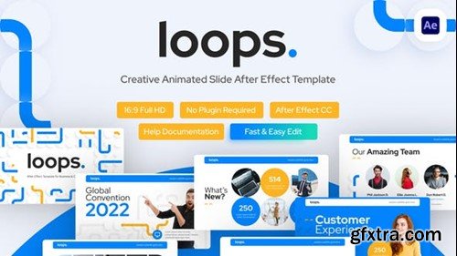 Videohive Loops Creative Multipurpose Video Display After Effect Template 43396001