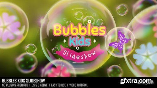 Videohive Bubbles Kids_Slideshow 43885247