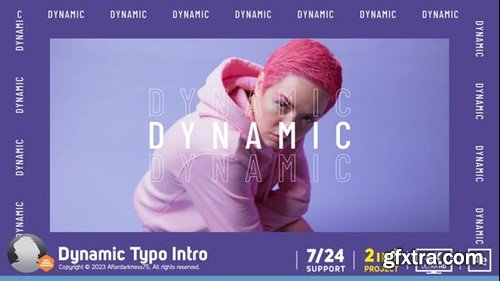 Videohive Dynamic Typo Intro 43837350