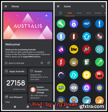 Australis - Icon Pack v1.10.0