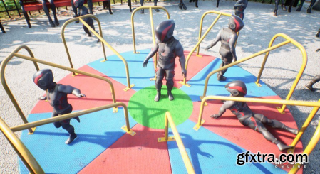 Unreal Engine Marketplace - Children At Play - Mocap Pack (4.24 - 4.27, 5.0 - 5.1)