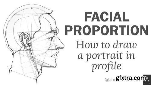 How to draw a portrait in profile