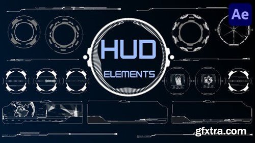 Videohive HUD Elements for After Effects 44037838
