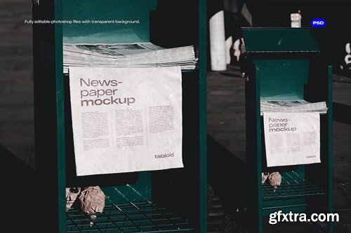 Newspaper Mockup M6UDU52