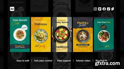 Videohive Food Instagram Reels 44160073