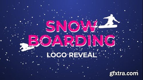 Videohive Snowboarding Logo Reveal 44153202