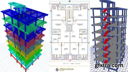 ETABS Professional Course with 10 Story Building Design