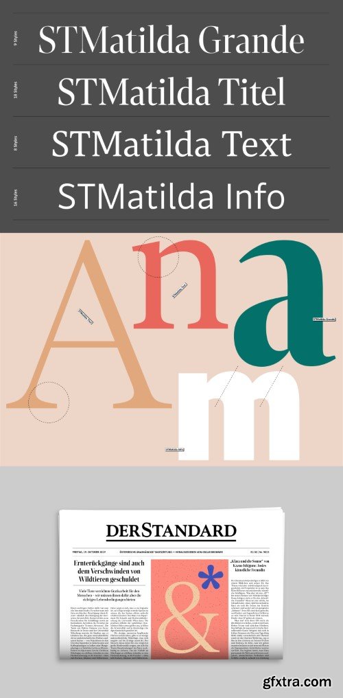 STMatilda Font Superfamily