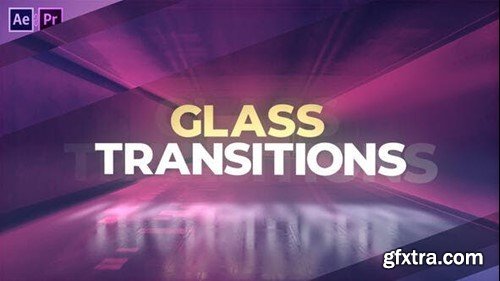 Videohive Glass Transitions 44176162