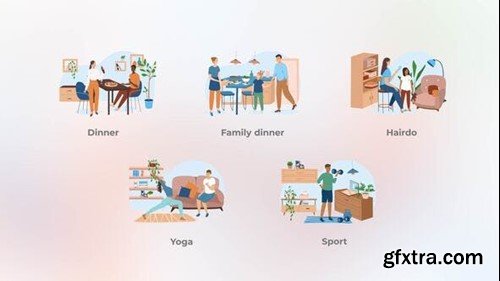 Videohive Vacation - Flat concepts 44184213