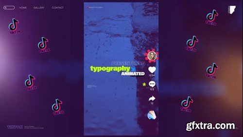 Videohive Typography and Modern TikTok Elements 44209368